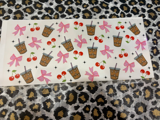Bow/Cherry/ Tumbler
