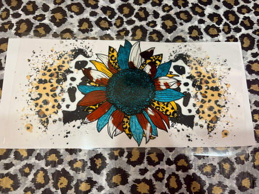 Cow Print Floral