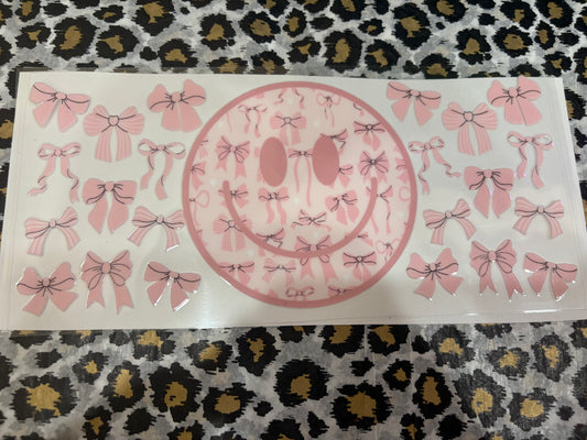 Pink Bow Smiley