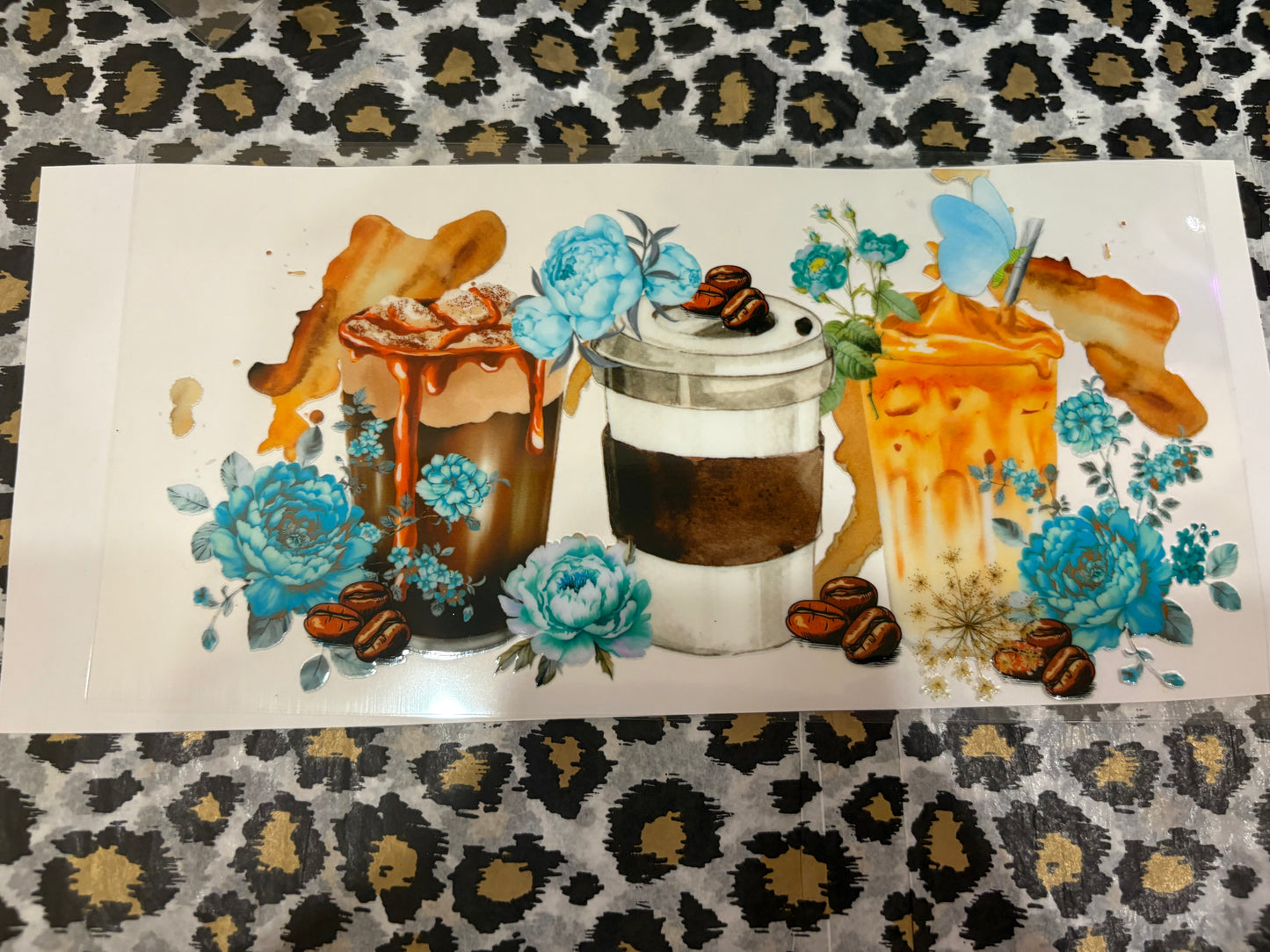 Coffee Floral 4