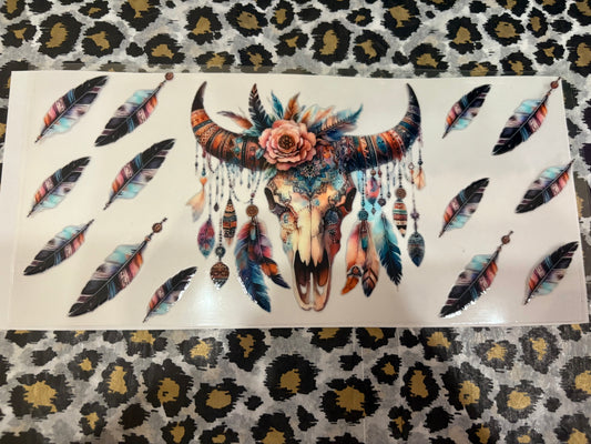 Bull Head Feather