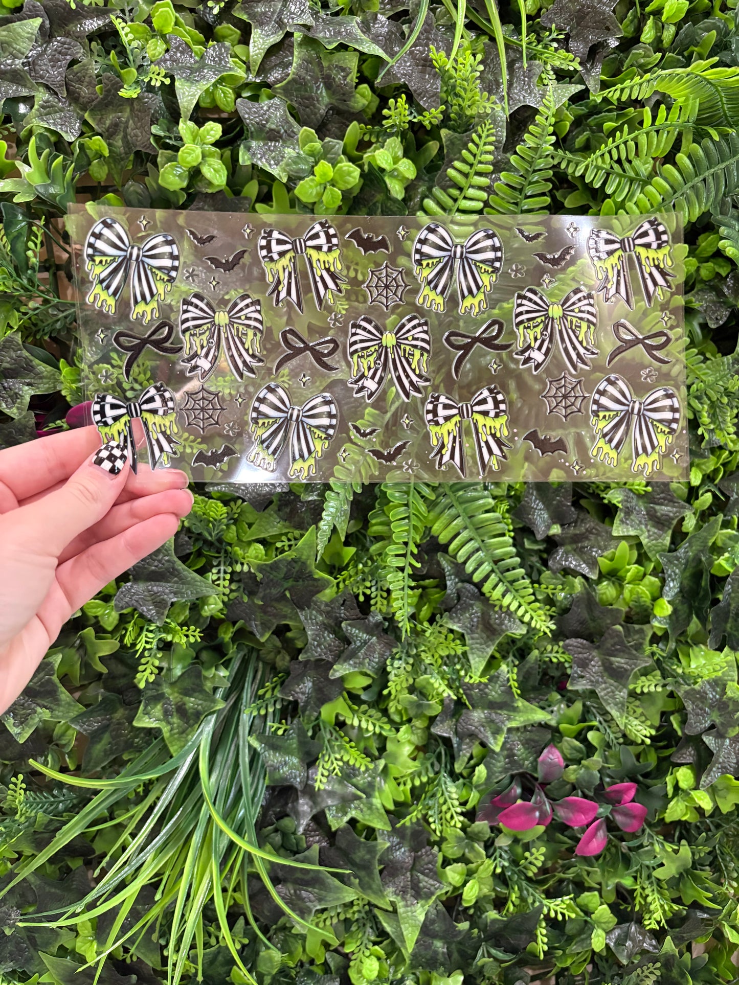 Green Slime Bows