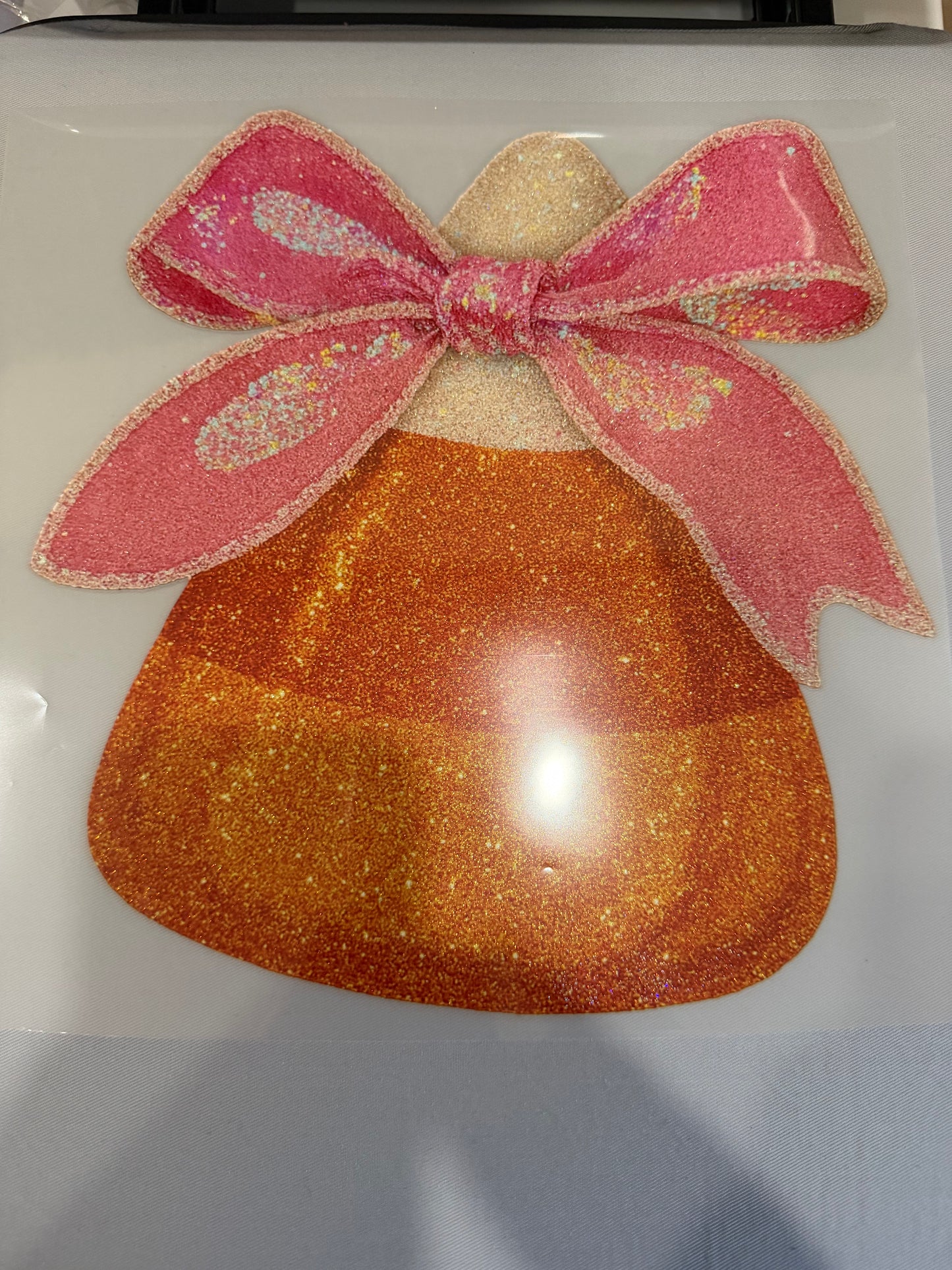 Candy Corn Bow
