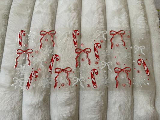 Candy Cane Bows